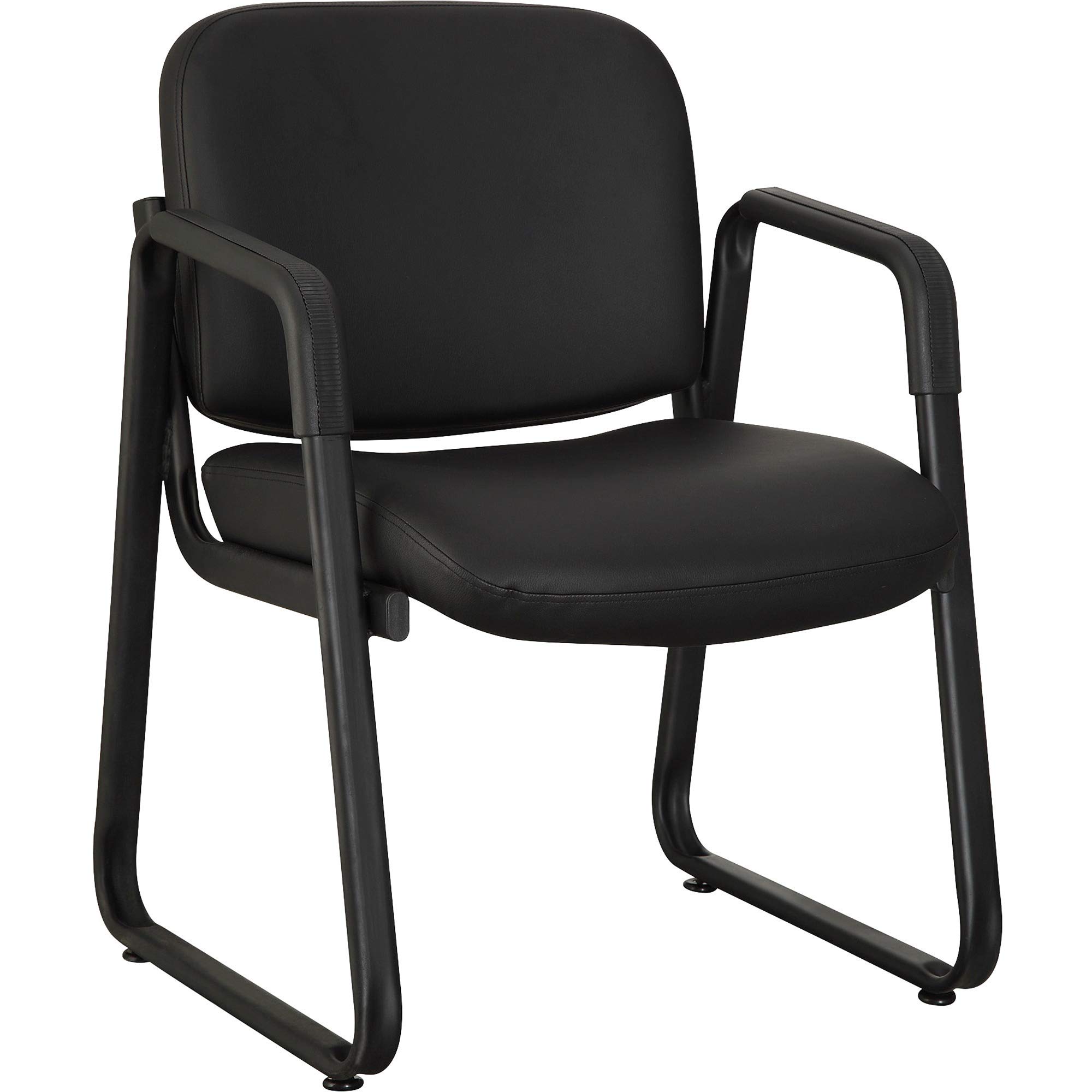 Rinalclauma ページ Amazon.com: Lorell Leather Guest Chair, Black : Office Products